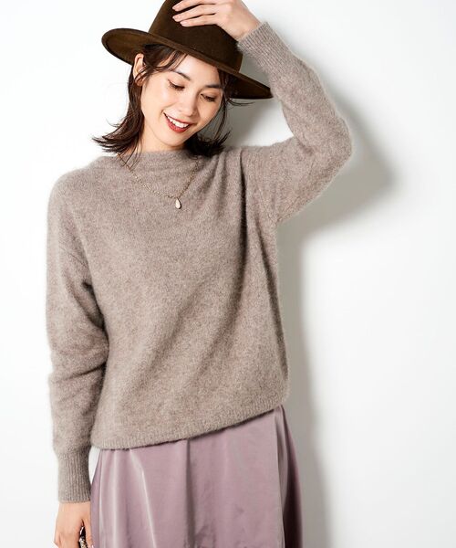 le.coeur blanc(ルクールブラン)の「Benelli ハット(ハット・レディース・ベージュ/ブラウン・FREE)」の6枚目の写真