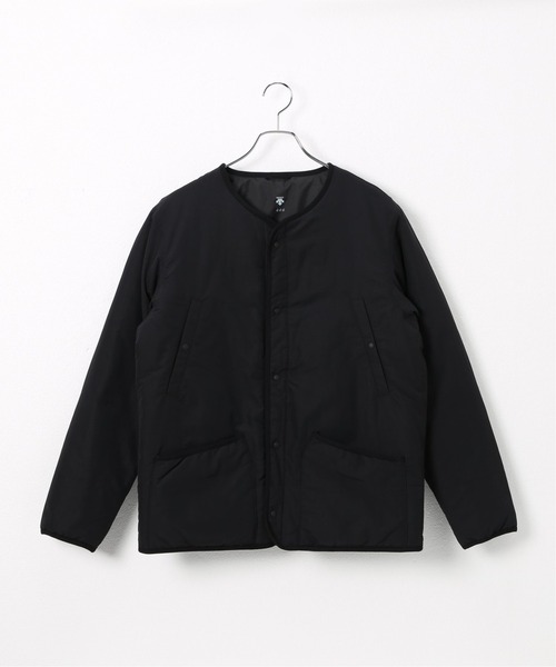 DESCENTE（デサント）の「【DESCENTE ddd / デサントディーディーディー】 LIGHT PUFF カーディガンジャケット（ブルゾン・メンズ・モスグリーン/ブラック・X-LARGE/LARGE）」の4枚目の写真