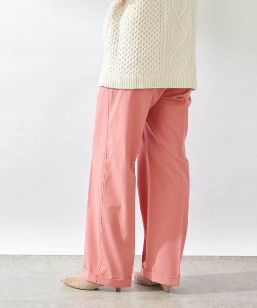 SHENERY(シーナリー)の「センタープレスタックパンツ(その他パンツ・レディース・グレー/ピンク/ブラック/イエロー・36/38)」の21枚目の写真