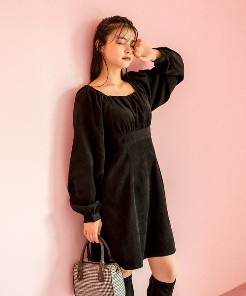 セール 胸ギャザーミニワンピース ワンピース Olive Des Olive オリーブデオリーブ のファッション通販 Zozotown