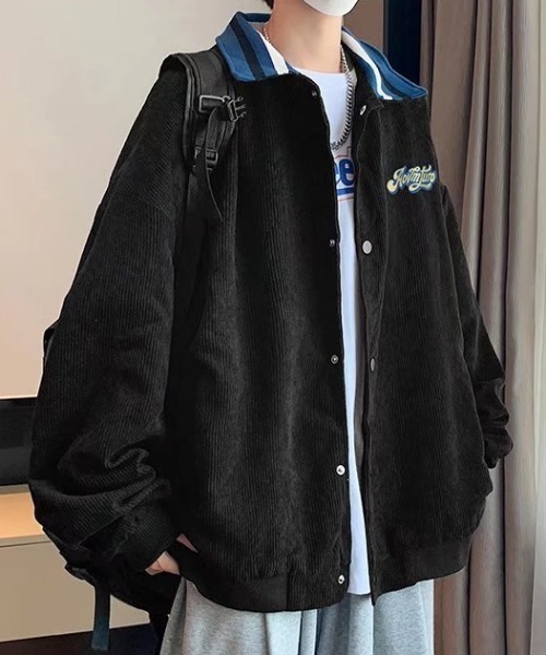 MGV（エムジーヴィー）の「オーバーサイズコーデュロイカバーオール（カバーオール・メンズ・ブラック/グレー/グリーン・MEDIUM/LARGE/X-LARGE）」の17枚目の写真