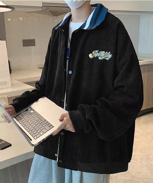 MGV（エムジーヴィー）の「オーバーサイズコーデュロイカバーオール（カバーオール・メンズ・ブラック/グレー/グリーン・MEDIUM/LARGE/X-LARGE）」の18枚目の写真