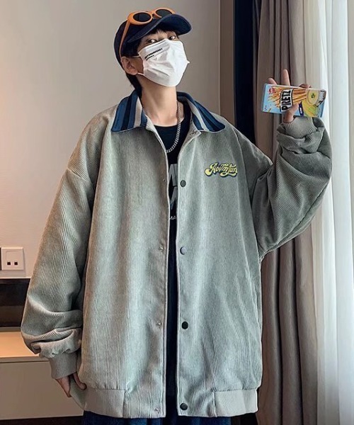 MGV（エムジーヴィー）の「オーバーサイズコーデュロイカバーオール（カバーオール・メンズ・ブラック/グレー/グリーン・MEDIUM/LARGE/X-LARGE）」の19枚目の写真