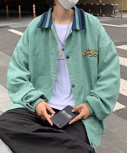 MGV（エムジーヴィー）の「オーバーサイズコーデュロイカバーオール（カバーオール・メンズ・ブラック/グレー/グリーン・MEDIUM/LARGE/X-LARGE）」の16枚目の写真