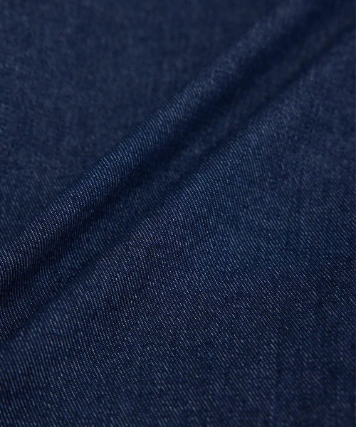 ROPE' PICNIC（ロペピクニック）の「デニムジャンパーワンピース（ジャンパースカート・レディース・ブラック/ネイビー・38/40）」の9枚目の写真