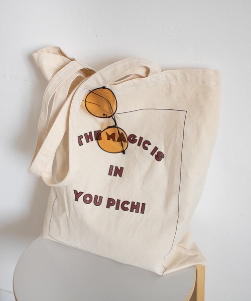 PICHI（ピイチ）の「PICHIオリジナルエコBAG（エコバッグ/サブバッグ・レディース・ナチュラル・FREE）」の11枚目の写真