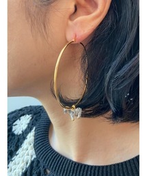 BEARDSLEY | 《nach》アニマルフープピアス（片耳用）(ピアス（片耳用）)