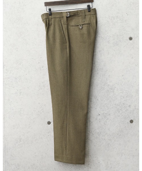 MILITARY(ミリタリー)の「実物 新品 デッドストック イギリス陸軍 ALL RANKS No.2 DRESS ウール トラウザーズ WOOL100%(スラックス・メンズ・ブラウン・W31xL31/W30xL28/W34xL31/W36xL31/W31xL28/W30xL30/W34xL33/W31xL30/W34xL30/W36xL30/W36xL33/W34xL34/W39xL31/W39xL30/W34 L36/W39xL33/W33xL33/W38xL33/W36 L36/W38xL30/W33xL30/W38 L36/34/34L/39/31/38L/33/38/W30xL34/36/W38xL32/38M/W30xL33/W39xL34/34S/W34xL28/W38 L34/W38xL28/W38xL31/39S)」の3枚目の写真