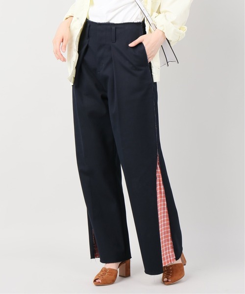 Name.(ネーム)の「【Name. / ネーム】COTTON WIDE PT(その他パンツ・レディース・ネイビー・FREE)」の1枚目の写真