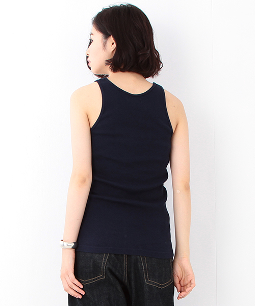 BEAMS BOY（ビームスボーイ）の「BEAMS BOY / テレコ タンクトップ（タンクトップ・レディース・ホワイト/グレー/ネイビー・ONE SIZE）」の19枚目の写真