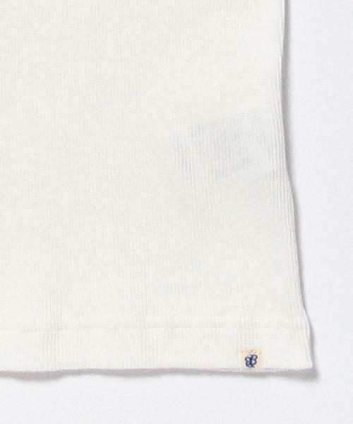 BEAMS BOY（ビームスボーイ）の「BEAMS BOY / テレコ タンクトップ（タンクトップ・レディース・ホワイト/グレー/ネイビー・ONE SIZE）」の4枚目の写真