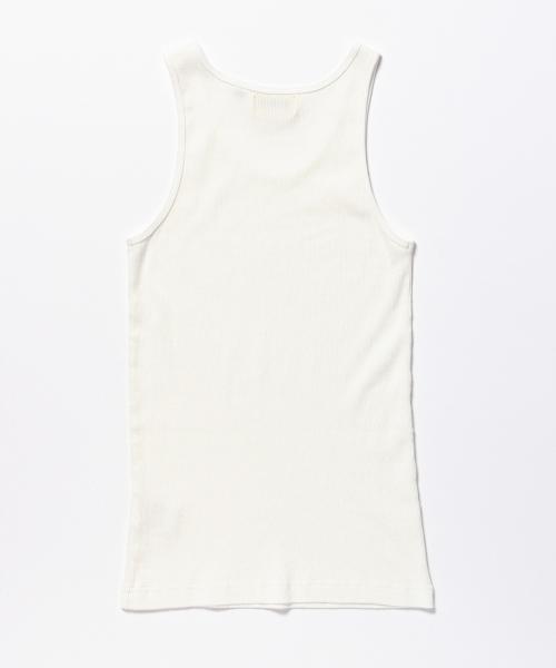 BEAMS BOY（ビームスボーイ）の「BEAMS BOY / テレコ タンクトップ（タンクトップ・レディース・ホワイト/グレー/ネイビー・ONE SIZE）」の17枚目の写真