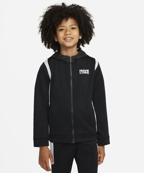 NIKE（ナイキ）の「ナイキ スポーツウェア ジュニアトラックスーツ / 上下セットアップ / Nike Sportswear Big Kids' Tracksuit ＜XS-XL 展開＞（セットアップ・キッズ・ブラック/ブラック系その他2/ネイビー・S/M/L/XL/XS）」の5枚目の写真