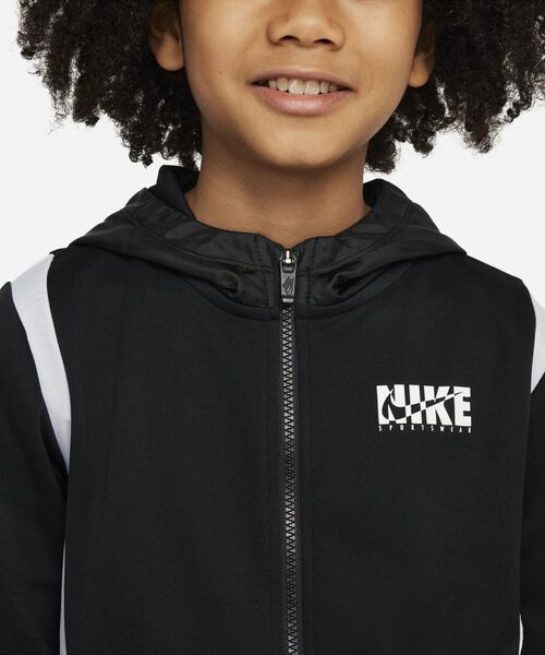 NIKE（ナイキ）の「ナイキ スポーツウェア ジュニアトラックスーツ / 上下セットアップ / Nike Sportswear Big Kids' Tracksuit ＜XS-XL 展開＞（セットアップ・キッズ・ブラック/ブラック系その他2/ネイビー・S/M/L/XL/XS）」の7枚目の写真