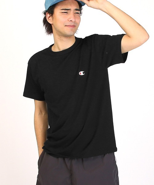 セール Champion チャンピオン クルーネック 半袖 Tシャツ メンズ 無地 ワンポイント ロゴ Tシャツ カットソー Champion チャンピオン のファッション通販 Zozotown