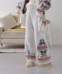 acro | ジャガード柄ニットパンツ/AC1265(ルームウェア/パジャマ)