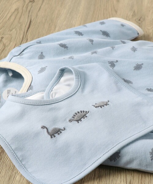 BRANSHES（ブランシェス）の「恐竜柄肌着付き2WAYオール（ロンパース・キッズ・サックスブルー/ベージュ・FREE）」の20枚目の写真