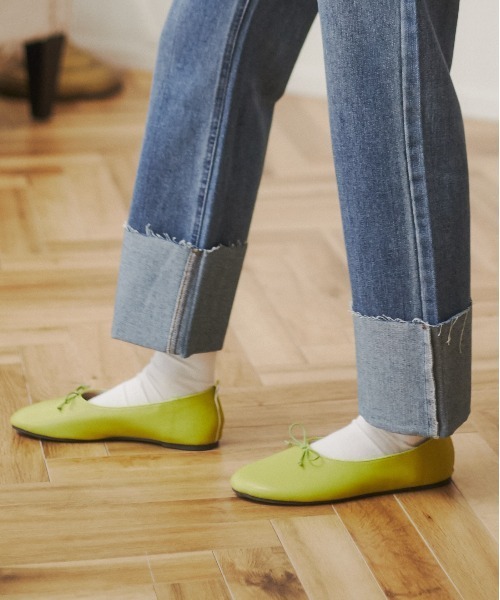 ANGIE（アンジー）の「甲深 バレエシューズ（バレエシューズ・レディース・レッド/ブラック/ライトベージュ/グリーン/ブラウン/オレンジ/ライム・X-LARGE/MEDIUM/SMALL/LARGE）」の13枚目の写真