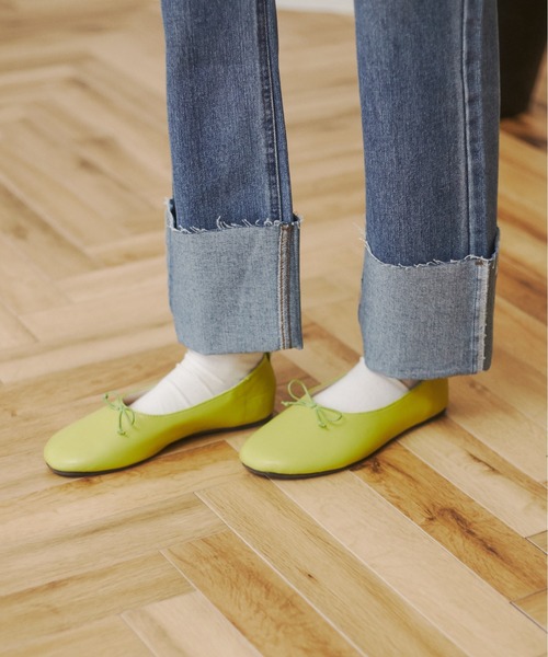 ANGIE（アンジー）の「甲深 バレエシューズ（バレエシューズ・レディース・レッド/ブラック/ライトベージュ/グリーン/ブラウン/オレンジ/ライム・X-LARGE/MEDIUM/SMALL/LARGE）」の14枚目の写真