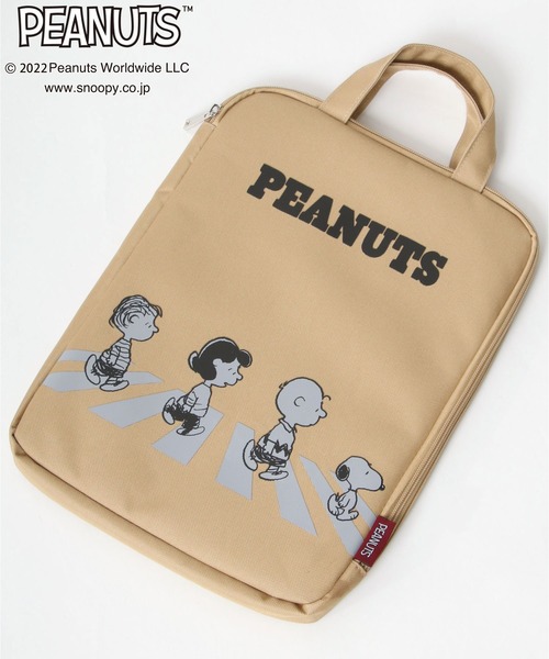 PEANUTS（ピーナッツ）スヌーピー キャラクタープリント マルチポーチ