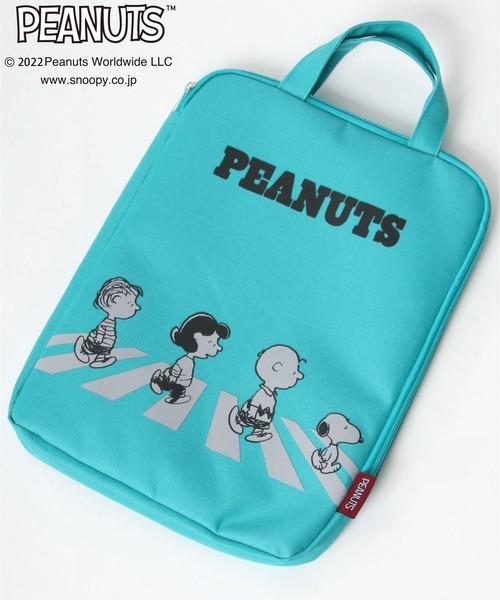 PEANUTS（ピーナッツ）スヌーピー キャラクタープリント マルチポーチ