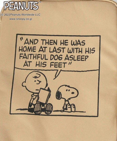 PEANUTS(ピーナッツ)の「PEANUTS(ピーナッツ)スヌーピー キャラクタープリント マルチポーチ/タブレットケース 13インチ対応 クッションポーチ/ガジェットケース(PC・タブレットケース・キッズ・ベージュ系その他/ブルー系その他/ラベンダー/ベージュ/ターコイズブルー/ブラック/パープル系その他/ブラック系その他・FREE)」の19枚目の写真