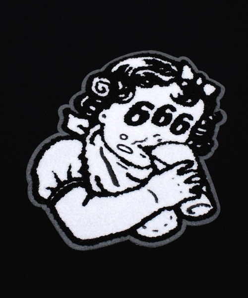MILKBOY(ミルクボーイ)の「DRINK 666 L.S. TEE(Tシャツ/カットソー・レディース・B/C/A・L/XL)」の14枚目の写真