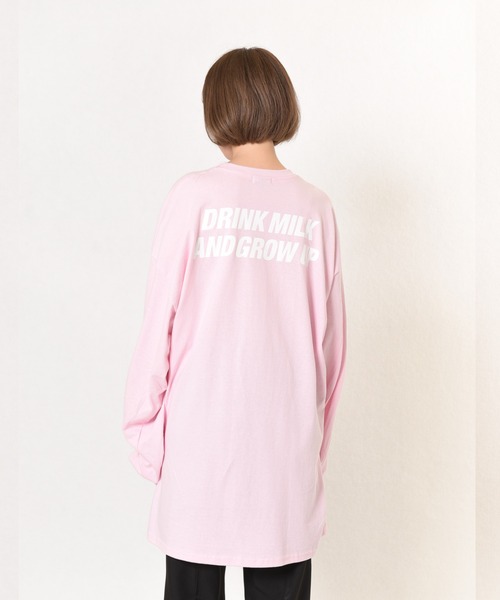 MILKBOY(ミルクボーイ)の「DRINK 666 L.S. TEE(Tシャツ/カットソー・レディース・B/C/A・L/XL)」の17枚目の写真