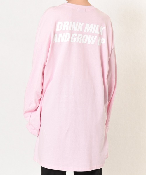 MILKBOY(ミルクボーイ)の「DRINK 666 L.S. TEE(Tシャツ/カットソー・レディース・B/C/A・L/XL)」の22枚目の写真
