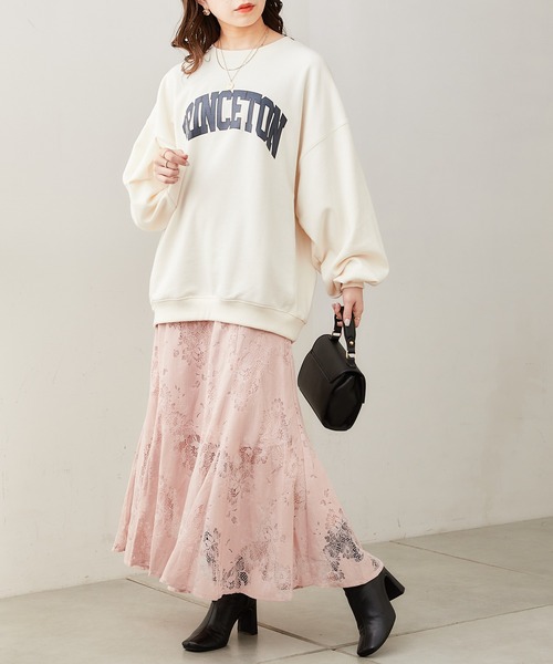 Chico(チコ)の「【Web限定】総レースフレアスカート(スカート・レディース・ホワイト/ブラック/ピンク・FREE)」の19枚目の写真