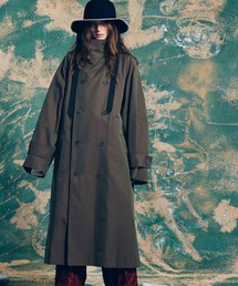 MAISON SPECIAL | 《ユニセックスアイテム》OLMETEX/オルメテックス GIOVEプライムオーバースタンドコート【MAISON SPECIAL/メゾンスペシャル】(その他アウター)