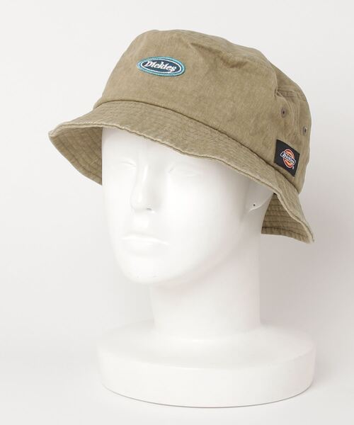 Dickies(ディッキーズ)の「【DICKIES/ディッキーズ】ツイルピグメント加工バケットハット(ハット・メンズ・ブラック/ベージュ/オレンジ/ネイビー・FREE)」の1枚目の写真