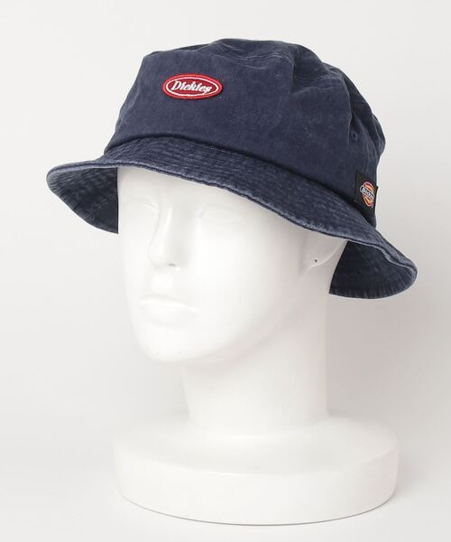 Dickies(ディッキーズ)の「【DICKIES/ディッキーズ】ツイルピグメント加工バケットハット(ハット・メンズ・ブラック/ベージュ/オレンジ/ネイビー・FREE)」の3枚目の写真