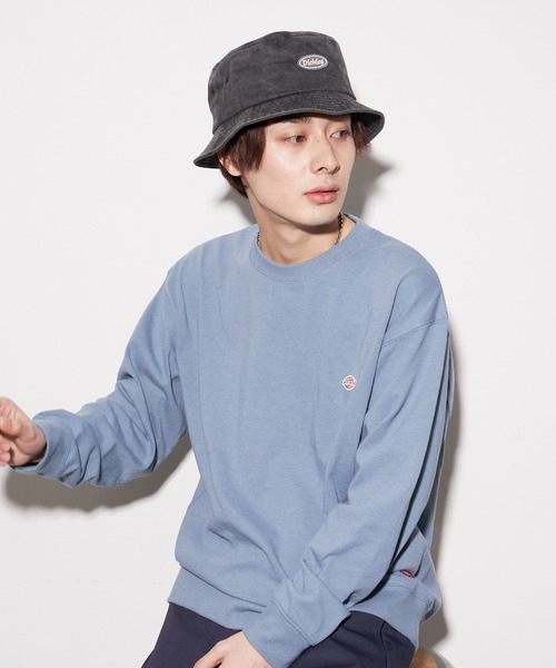 Dickies(ディッキーズ)の「【DICKIES/ディッキーズ】ツイルピグメント加工バケットハット(ハット・メンズ・ブラック/ベージュ/オレンジ/ネイビー・FREE)」の2枚目の写真