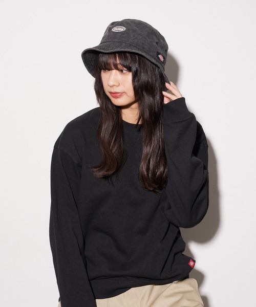 Dickies(ディッキーズ)の「【DICKIES/ディッキーズ】ツイルピグメント加工バケットハット(ハット・メンズ・ブラック/ベージュ/オレンジ/ネイビー・FREE)」の8枚目の写真