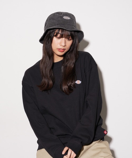 Dickies(ディッキーズ)の「【DICKIES/ディッキーズ】ツイルピグメント加工バケットハット(ハット・メンズ・ブラック/ベージュ/オレンジ/ネイビー・FREE)」の7枚目の写真