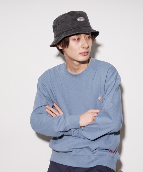 Dickies(ディッキーズ)の「【DICKIES/ディッキーズ】ツイルピグメント加工バケットハット(ハット・メンズ・ブラック/ベージュ/オレンジ/ネイビー・FREE)」の10枚目の写真