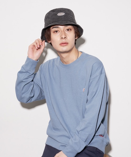Dickies(ディッキーズ)の「【DICKIES/ディッキーズ】ツイルピグメント加工バケットハット(ハット・メンズ・ブラック/ベージュ/オレンジ/ネイビー・FREE)」の9枚目の写真