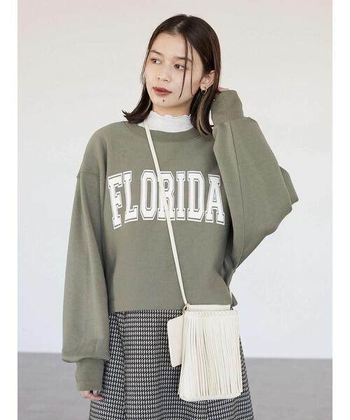 Green Parks(グリーンパークス)の「シアー配色リブインナー*(Tシャツ/カットソー・レディース・レッド/グリーン/ホワイト系その他2・FREE)」の5枚目の写真