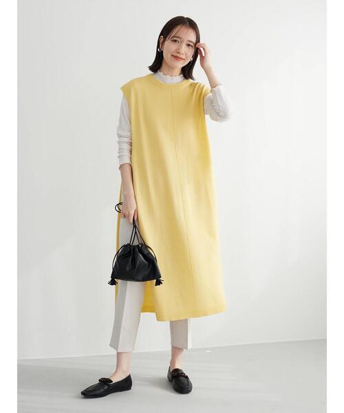 Green Parks(グリーンパークス)の「シアー配色リブインナー*(Tシャツ/カットソー・レディース・レッド/グリーン/ホワイト系その他2・FREE)」の12枚目の写真