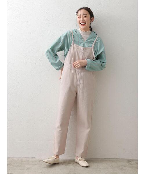 Green Parks(グリーンパークス)の「シアー配色リブインナー*(Tシャツ/カットソー・レディース・レッド/グリーン/ホワイト系その他2・FREE)」の22枚目の写真