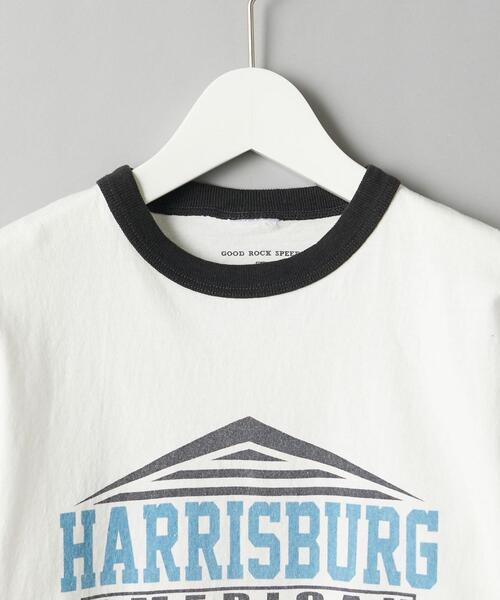 GOOD ROCK SPEED(グッドロックスピード)の「【別注】<GOOD ROCK SPEED>グラフィックプリント リンガーTシャツ ∴(Tシャツ/カットソー・レディース・ブラック/ネイビー・FREE)」の21枚目の写真