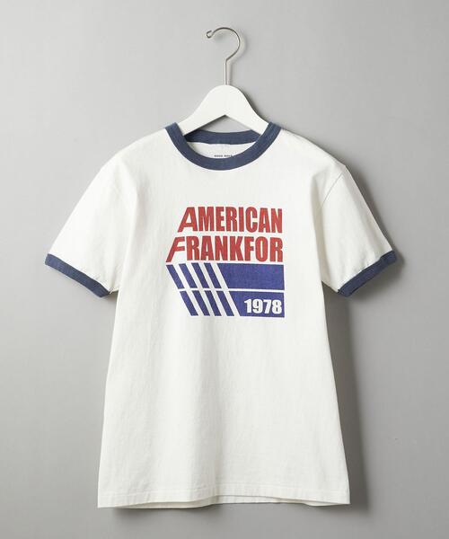 GOOD ROCK SPEED(グッドロックスピード)の「【別注】<GOOD ROCK SPEED>グラフィックプリント リンガーTシャツ ∴(Tシャツ/カットソー・レディース・ブラック/ネイビー・FREE)」の15枚目の写真