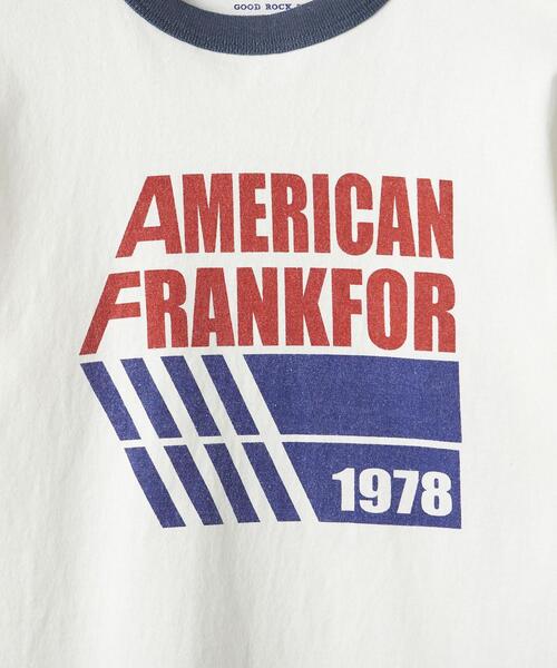 GOOD ROCK SPEED(グッドロックスピード)の「【別注】<GOOD ROCK SPEED>グラフィックプリント リンガーTシャツ ∴(Tシャツ/カットソー・レディース・ブラック/ネイビー・FREE)」の16枚目の写真