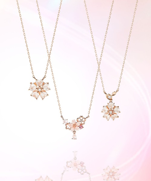 Samantha Tiara（サマンサティアラ）の「ハートペタル ネックレス（ネックレス・レディース・ピンクゴールド・40cm）」の3枚目の写真