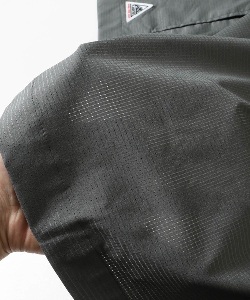 KRIFF MAYER（クリフメイヤー）の「さらさらエアーフードJK（ナイロンジャケット・メンズ・ベージュ/パープル/グリーン/チャコール・SMALL/MEDIUM/LARGE/X-LARGE）」の11枚目の写真