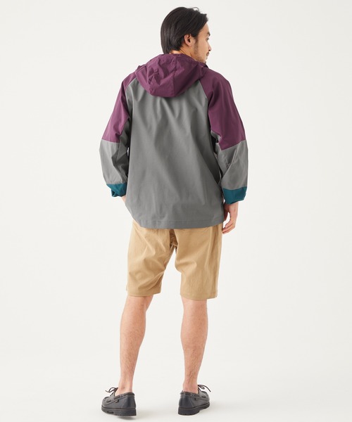 KRIFF MAYER（クリフメイヤー）の「さらさらエアーフードJK（ナイロンジャケット・メンズ・ベージュ/パープル/グリーン/チャコール・SMALL/MEDIUM/LARGE/X-LARGE）」の19枚目の写真