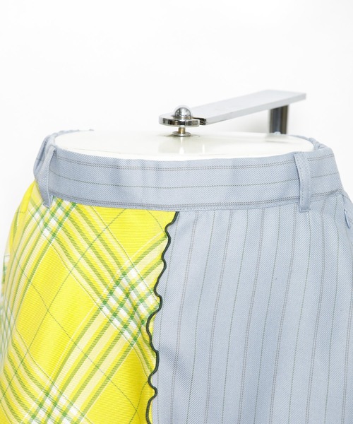 AS KNOW AS PINKY(アズノゥアズピンキー)の「柄めいたメローギャザースカート(スカート・レディース・ベージュ系その他/グリーン系その他/イエロー系その他・FREE)」の7枚目の写真