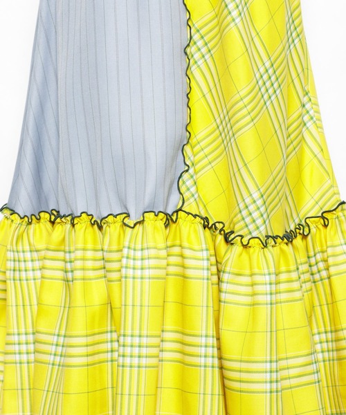 AS KNOW AS PINKY(アズノゥアズピンキー)の「柄めいたメローギャザースカート(スカート・レディース・ベージュ系その他/グリーン系その他/イエロー系その他・FREE)」の14枚目の写真