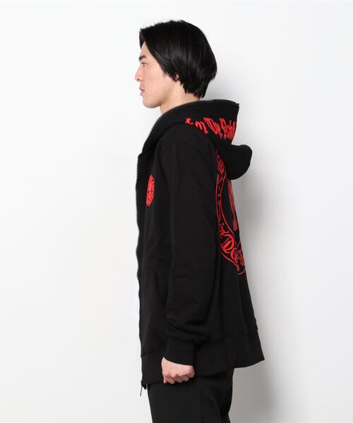 ByTheR（バイザアール）の「BYTHER 韓国ブランド 発泡プリントジップアップパーカー（パーカー・メンズ・ブラック・FREE）」の20枚目の写真